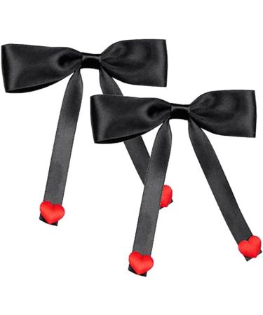 Limtula Sweet Ballet Bowknot Hairpins Duckbills Hair Clip Barrettes French Side Pin for Lady Elegant Hair Styling Accessories Black - Buy Online on SooperMarket.com