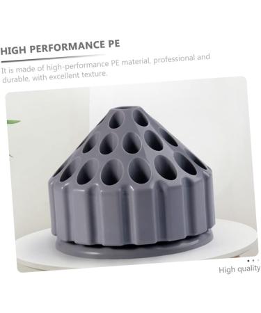 Healeved 1pc Grinding Head Storage Box Rotary Tool Nail Implements Nail File Bits Manicure Tools Holder Acrylic Display Risers Nails Nail Drill Organizer Holder Pe Base Cellular To Rotate - Buy Online on SooperMarket.com