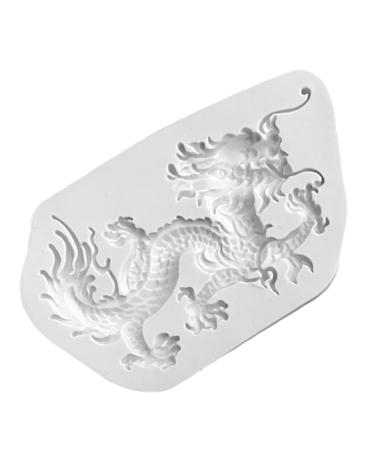 STOBOK Mold Chocolates Baking Tool Silicone Candy Party Chocolate DIY Chocolate Mould Chocolate Making Tools Fondant Making Baking Supplies Dragon Shape Clay Fudge Silica Gel