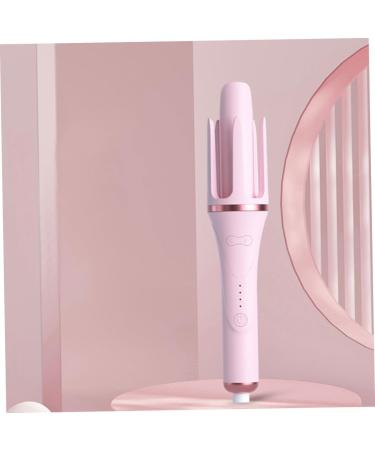 WOONEKY Fully Automatic Hair Curling Iron Hair Rollers Curler Curling Wand Crimper Hair Tool Pink Abs - Buy Online on SooperMarket.com