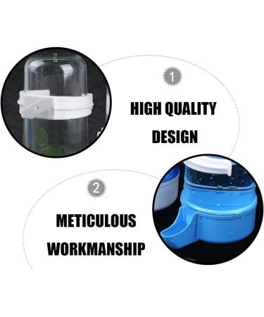 Pet Bird Cage Food Feeder Bird Water Bottle Parrot Automatic Water Feeder Water Drinker Food Feeder Waterer Clip Feeder Cage Accessories for Parrot Budgie Lovebirds Cockatiel Parakeet Cockatoo - Buy Online on SooperMarket.com