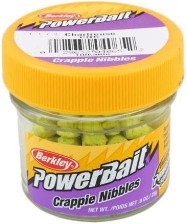 Chartreuse Berkley Powerbait Crappie Nibbles - Powerful Attractant for Crappie Fishing - Buy Online on SooperMarket.com