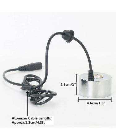 Mister Fogger Mist Generator Atomizer Air Humidifier Mini Size Large Capacity Of Mist for Water Feature Pond Garden - Buy Online on SooperMarket.com