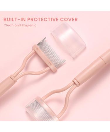 3 In1 Eyelashes Tools Mascara Shield Guard Cosmetic Eyelash Applicator Eyelash Comb Upper Lower Eye Lash Helper Tool Eyelash Curler Cosmetic Tool for Women Girls - Buy Online on SooperMarket.com