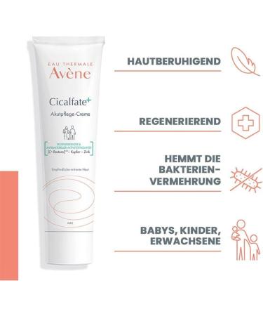 Av ne Cicalfate+ Acute Care Cream 100ml - Best Skin Repair & Soothing Cream | International Shipping - Buy Online on SooperMarket.com