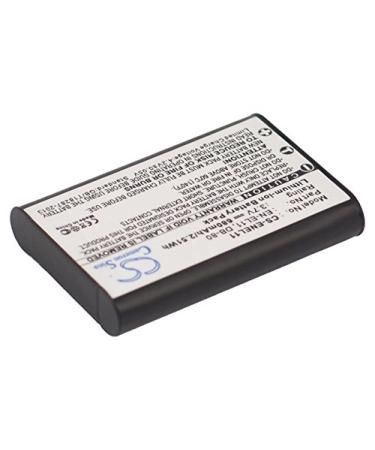 Replacement Battery Compatible with Sanyo Xacti DMX-E10 Xacti VPC-E10 Part Number: DB-L70 DB-L70A DB-L70AU 680mAh/3.7V