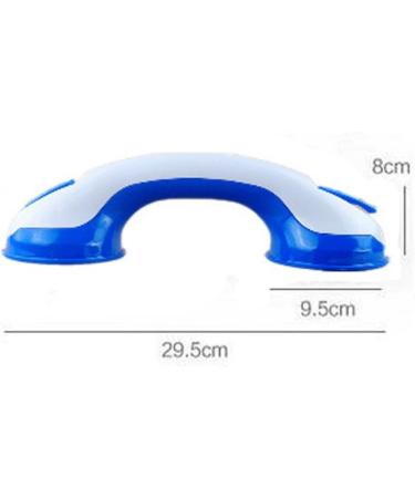 Shower Handle Bar Offers Safe Grip with Strong Hold Suction Cup for Safety Grab in Bathroom Tub Shower Toilet Handrail Bath Aids to Assist - Buy Online on SooperMarket.com