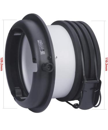 NiceFoto SN-27 Profoto to Bowens Mount Speedring Adapter for Profoto B10 A1 Studio Flash - Buy Online on SooperMarket.com