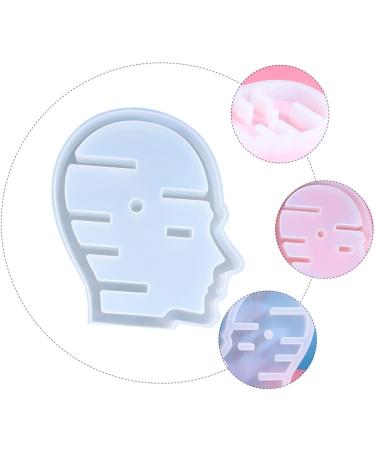 Silicone Mold DIY Mold Reusable Mold Mould for DIY Adornment Mould DIY Mould Decoration Mold Ornament Mold Decorative Mold Casting Mold Accessories Epoxy White Silica Gel - Buy Online on SooperMarket.com