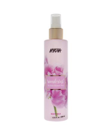 Nykaa Naturals Wanderlust Body Milk - Sicilian Sweet Pea for Women - 6.76 oz Body Milk