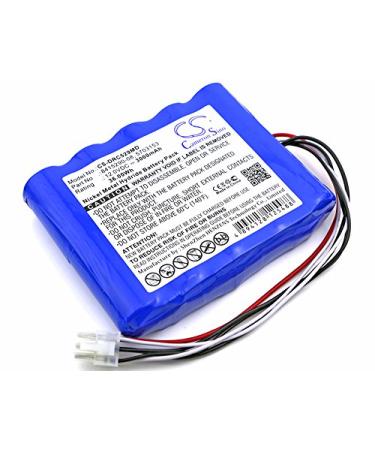 Replacement Battery for drager Carina NIV Ventilator 02271 5703153 5703153-05 8415290-08 OM11759 (3000mAh)