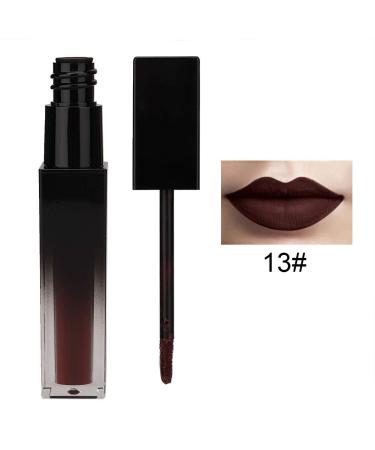Long Lasting Dark Brown Lip Gloss & Lip Liner - Moisturizing Matte Liquid Lipstick 5.7ml | Shop Internationally - Buy Online on SooperMarket.com