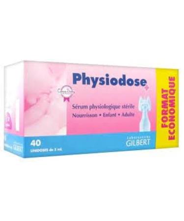 Physiodose Physiological Serum - 120 Single Doses (3 Boxes, 40 Count Each) - Buy Online on SooperMarket.com