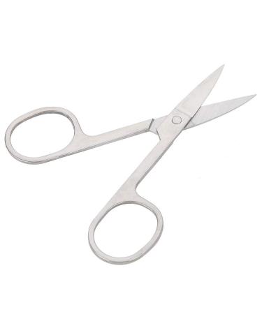 Stainless Steel Eyelash Trimmer Scissors Professional Eyebrow Beard Eyelash Scissors