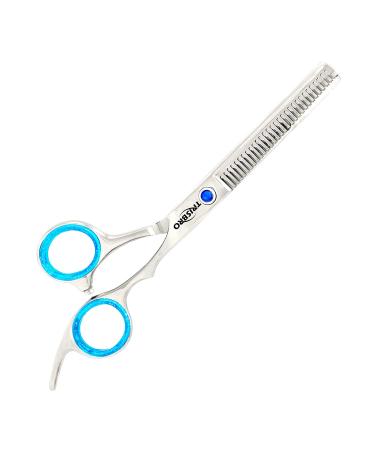 Professional Hair Cutting Scissors -TRISBRO Barber Razor Sharp Blades for Texturizing Volume-Teeth Blending Scissors 6.5 inches Stainless Steel Hair ShearsDiamond Series (Thinning Scissor)