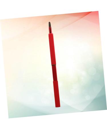 Travel Lip Brush makeup tool kit Makeup Brush Tool lipstick applicator Lip Gloss Makeup Lip Brush Lipstick Brush travel makeup brush handy lip brush make up blush 9.3*1cm Red - Buy Online on SooperMarket.com