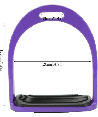 Janzoom Children's Stirrups - Comfortable Purple Stirrups for Kids | International Shipping Available - Buy Online on SooperMarket.com