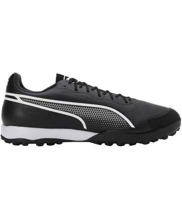 PUMA Unisex King Pro TT Football Boots - Size 45 EU | Black & White Soccer Shoes for Optimal Performance - Buy Online on SooperMarket.com