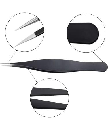 Stainless Steel Pointed Tweezers for Ingrown Hair & Eyebrow Removal - Multifunctional Tool for Facial Hair Removal - Buy Online on SooperMarket.com