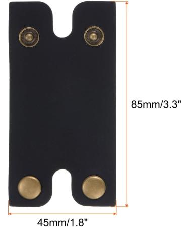 PATIKIL Leather Razor Head Protective Case | Double Edge Razor Sheath for Travel - Black - Buy Online on SooperMarket.com