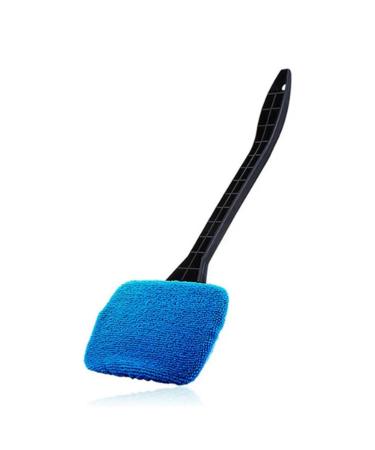 ZABEES Cleaner Brush Kit Car Window Windshield Cleaning Wash Tool Auto Cleaning Wash Tool Long Handle Wiper Microfiber Wiper Cleaner Blue