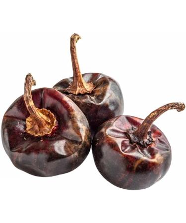 Dried Cascabel Chili Pepper (Chile Cascabel) Weights: 2 OZ (57 GR) and 1 LB (453 GR) (453 GR) - Buy Online on SooperMarket.com