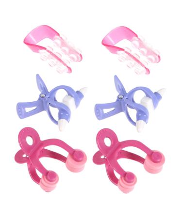NOLITOY 2 Nose Lifter Corrector Nose Slimming Device Beauty Tool Nose Bridge Straightener Corrector Nose Lifting Clip Nose Correction Lift Nose Lift Tool Plastic Cosmetic Set