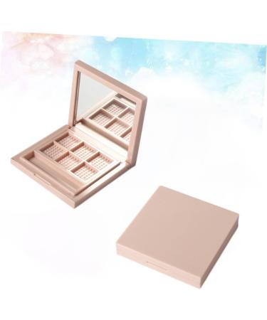 HAPINARY 2pcs Empty Eyeshadow Dish Cosmetics Palette Pans Travel Containers for Toiletries Highlighters 1 count (Pack of 1) Pink - Buy Online on SooperMarket.com