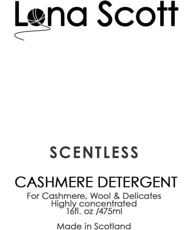 Cashmere Wool & Delicates Shampoo Detergent 475ml Made in Scotland - Scentless White - Buy Online on SooperMarket.com
