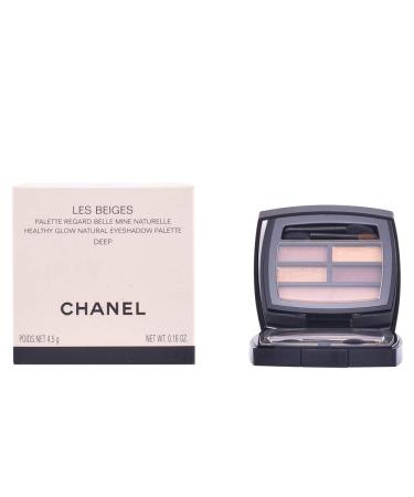 CHANEL Les Beiges Healthy Glow Eyeshadow Palette Deep 0.16 Fl Oz - Buy Online on SooperMarket.com