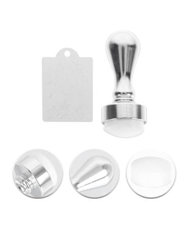 Lurrose Nail Stamp Set | Clear Nail Art Plate & Manicure Tools - International Shipping Available - Buy Online on SooperMarket.com