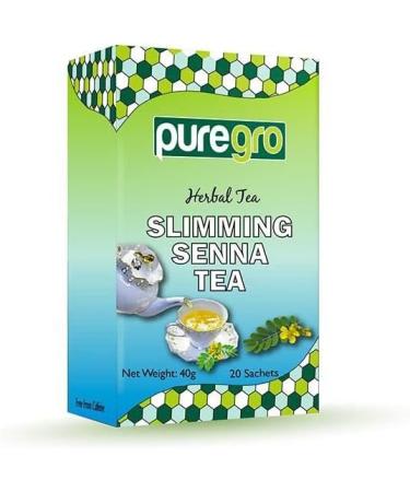 Puregro Herbal Slimming Senna Tea (20 Tea Bag) 40g(Pack of 3) - Buy Online on SooperMarket.com