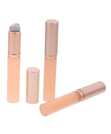 NOLITOY 9 Pcs Lip Brush Set - Lip Gloss Applicator Lipstick Wand & Concealer Brush - Pink Silicone Makeup Beauty Tools for Flawless Application - Buy Online on SooperMarket.com