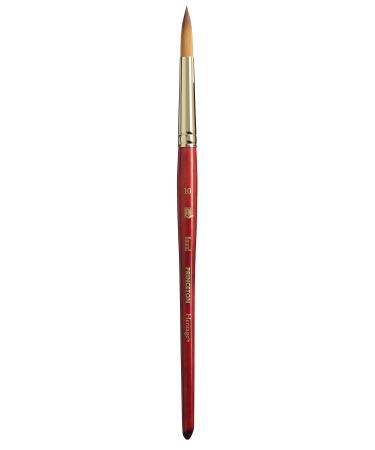 Princeton Series 4050 Synthetic Sable Watercolor Brushes 10 short handle round