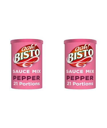 Bisto Deliciously Creamy Pepper Sauce Mix 185 g Drum (Pack of 2)