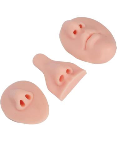 Silicone Nose Model Kit Simulation 3D Soft Exercise Nose Model Nose Seam Teaching Exercises (Light Beige) - Buy Online on SooperMarket.com