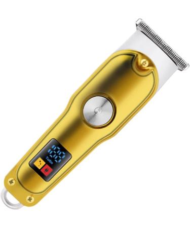 Hair Clipper Cordless Barber Grooming Sets Rechargeable Hair Clipper with Guide Combs Gold Metal Incisive Lightweight Electric Hair Trimmer for Home Use 500mAh - Buy Online on SooperMarket.com