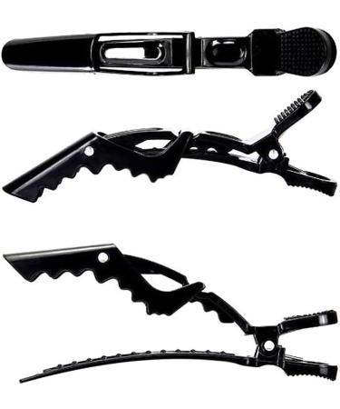 Jinlaili Crocodile Hair Clips12Pcs Hairdressing Sectioning Clamp Hair for Women Plastic Salon Hair Clips for Salon Styling Hair Barrettes DIY Accessories for Girls - Buy Online on SooperMarket.com