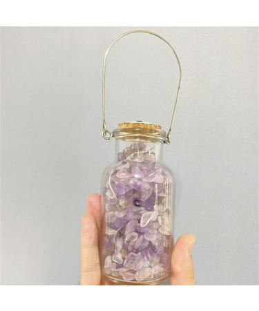 Meditation Gift Natural Gemstone Amethyst Colored Lighting Art Collection - Buy Online on SooperMarket.com