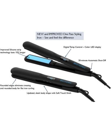 Buy Bio Ionic Onepass Silicone Speed Strip 1.5 Iron - Fast International Shipping | Best Flat Iron for Effortless Styling - Buy Online on SooperMarket.com