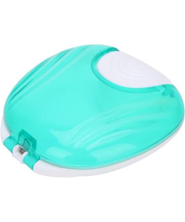 Retainer Case Portable Orthodon tic Press-to-Open Retainer Case Adult Waterproof Denture Box Storage Container for Denture Braces Mouth Guard (Blue) - Buy Online on SooperMarket.com