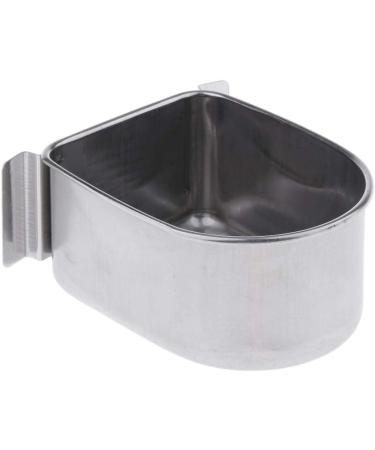 LOVIVER Stainless Steel Bird Feeding & Water Bowl for Parrots Cockatiels Budgies - Hanging Bowl (1pc) - Buy Online on SooperMarket.com