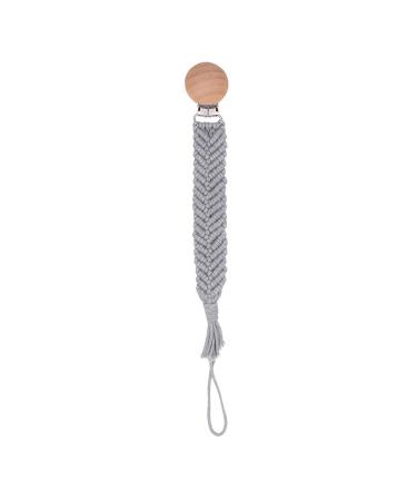 WT-DDJJK Pacifier Chain Crochet Pacifier Clip Chain Woven Cotton Rope BPA-free DIY Dummy Nipple Holder
