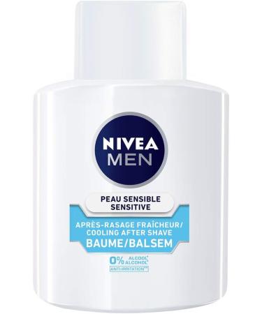 Nivea After Shave Balm Sensitive Cool 100ml - Soothing & Refreshing Shave Care | International Shipping Available - Buy Online on SooperMarket.com