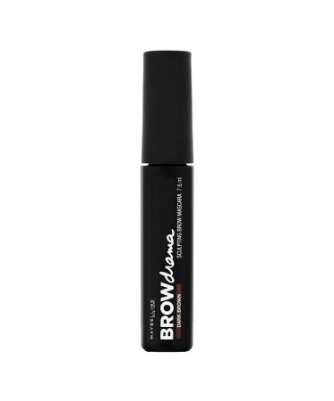 Gemey Maybelline Brow Drama Mascara Dark Brown | Defined and Bold Eyebrows - Buy Online on SooperMarket.com