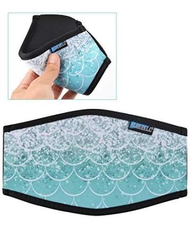 Bluecell 2pcs Ocean Pattern Neoprene Diving Mask Strap Cover Fish-Scale Protector - Buy Online on SooperMarket.com