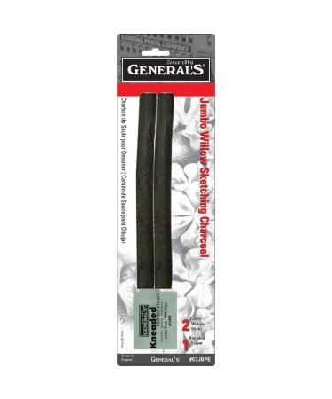 General Pencil Co. Jumbo Willow Sketch Charcoal Set