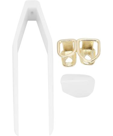 Halloween Hip Hop Teeth Hip Hop Hollow Tooth Convenient 2 Brass Fashionable for Party for Fashion Show for Festival(gold) - Buy Online on SooperMarket.com