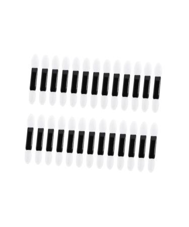 Mikinona Makeup Eyeshadow 100pcs Women s Suits Eyeshadow Sponge Brush Eye Shadow Applicator Set Travel Toolkit Cosmetic M White