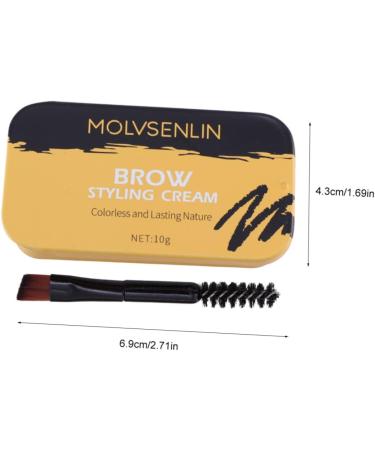 PLAFOPE 2 Pcs Eyebrow Styling Cream Brow Wax Eyebrow Soap Eyebrow Shaping Wax Lip Gloss Kit Wax Stick - Buy Online on SooperMarket.com